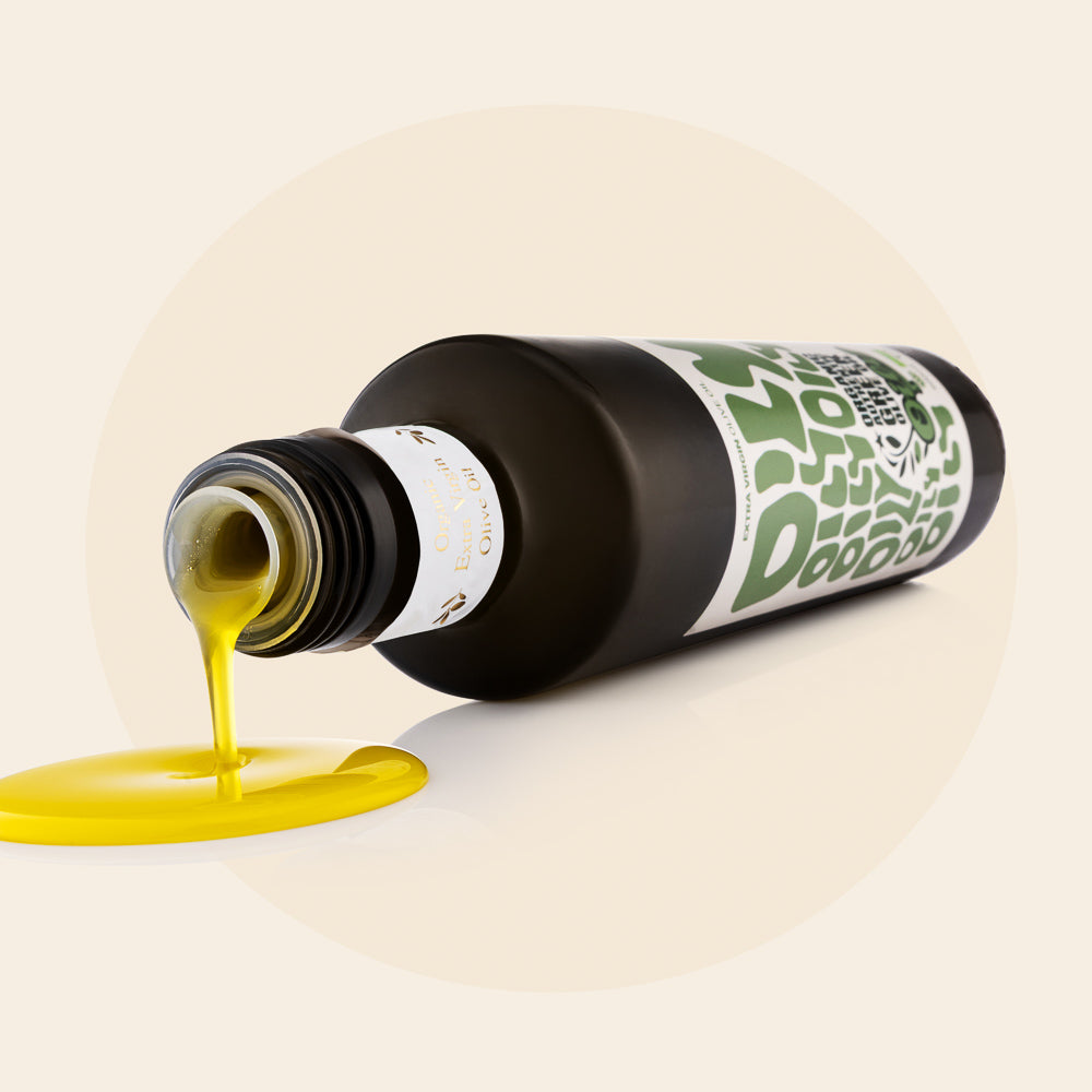 Glass Organic Extra Virgin Olive Oil