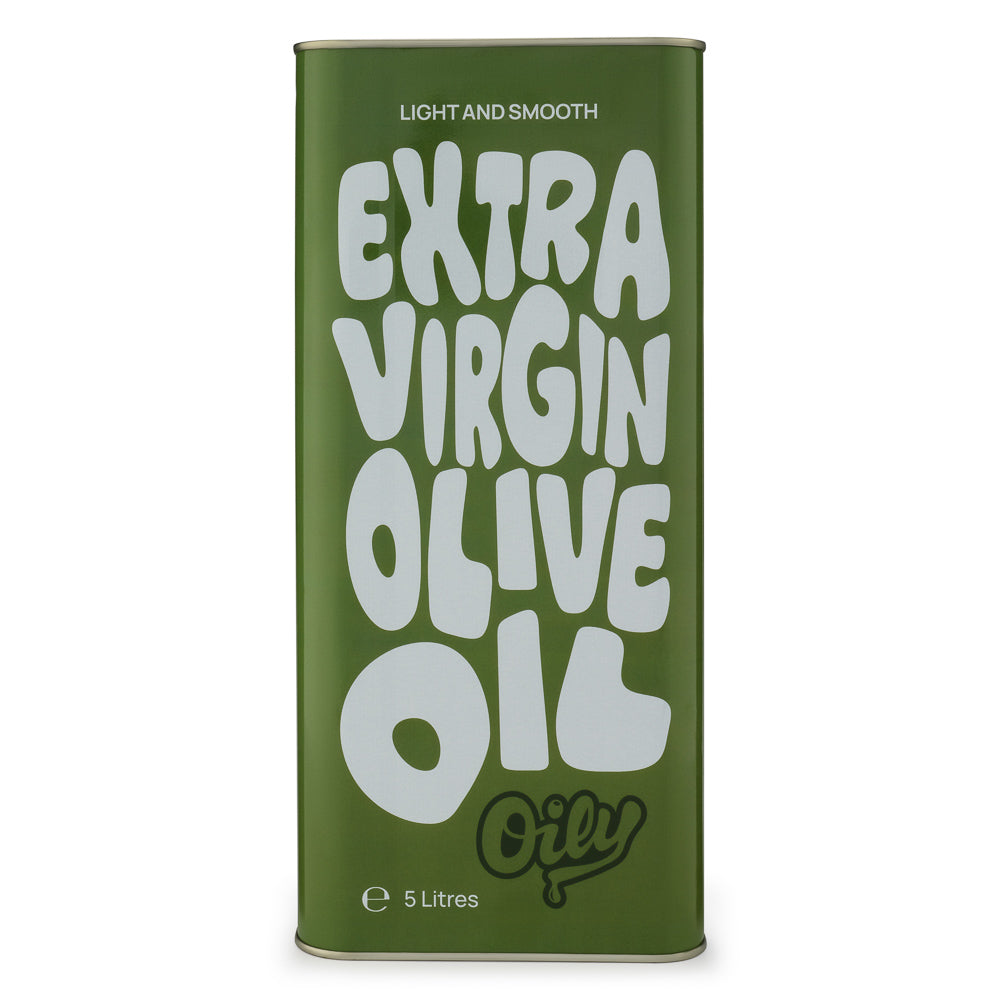 Oily Extra Virgin Olive Oil 5L Tin