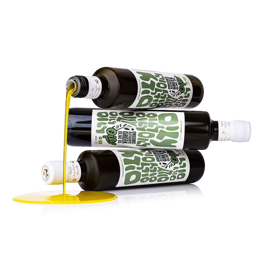 Glass Organic Extra Virgin Olive Oil